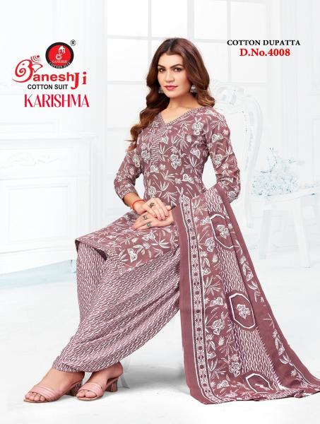Ganeshji karishma patiyala vol 4 cotton dress material wholesale